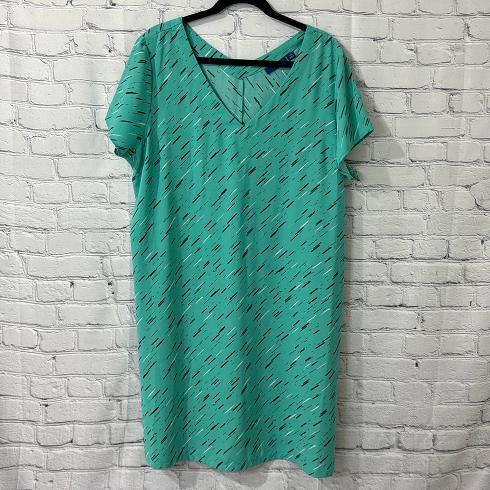 NWOT Mint Green V Neck Dress